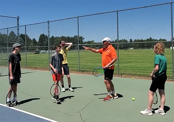 Kids Tennis Lessons in Idaho Falls, ID. by IF Tennis Academy