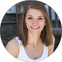 Meg takes a tennis lesson in Idaho Falls with IF Tennis Academy